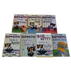 Bad Kitty Purrfect Boxed Set Nick Bruel Kids Books w Journal